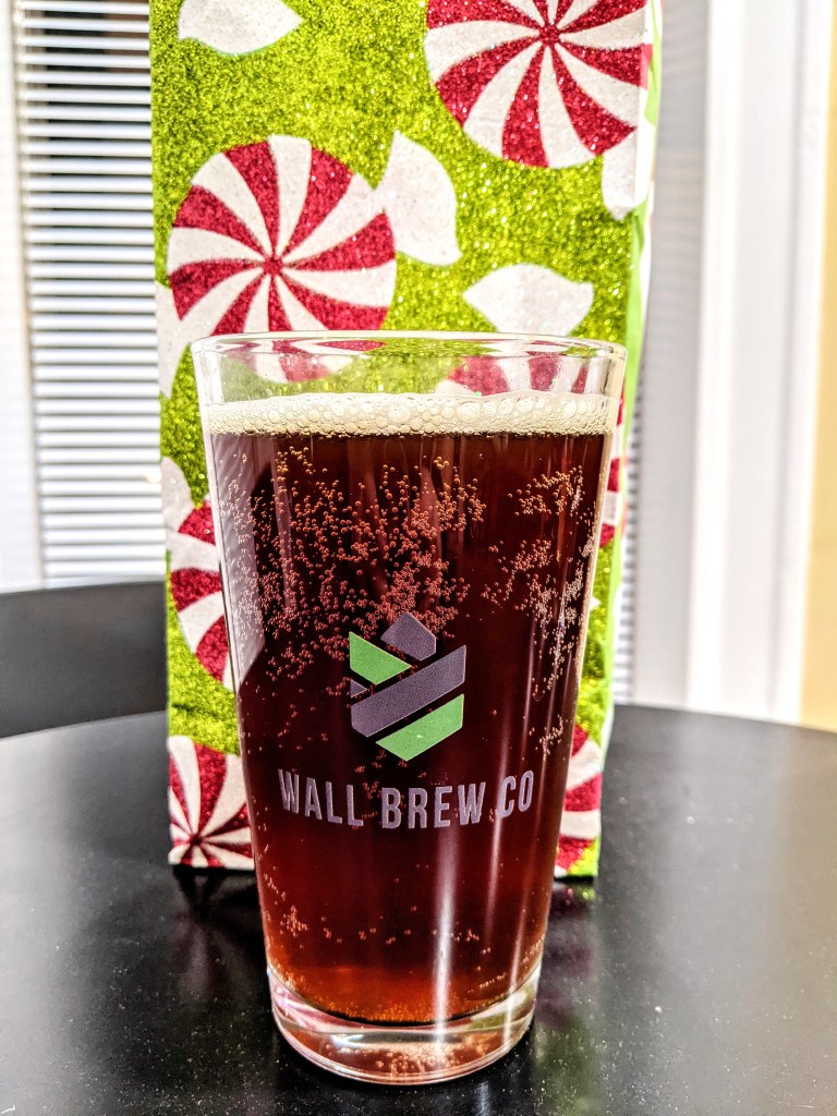 A full glass of Bachelor Brew